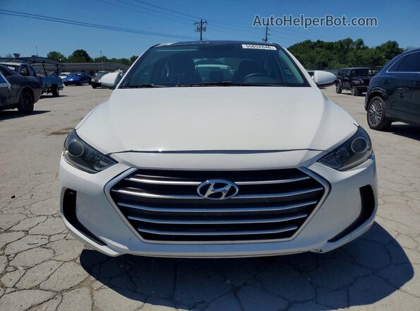 5NPD84LF3JH331273 2018 HYUNDAI ELANTRA Белый Вид спереди
