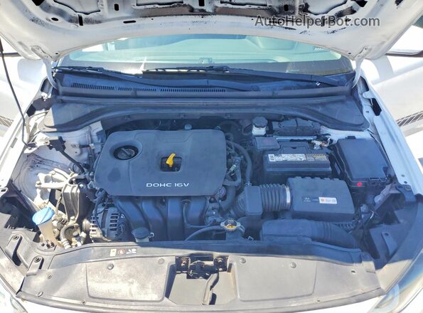 5NPD84LF3JH331273 2018 HYUNDAI ELANTRA Белый Вид задней части салона