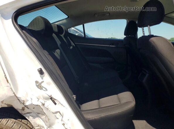 5NPD84LF3JH331273 2018 HYUNDAI ELANTRA Белый Вид задних сидений