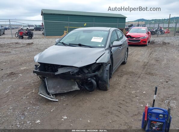 5NPD84LF3JH335968 2018 HYUNDAI ELANTRA Gray Передня ліва чверть