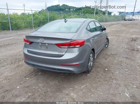 5NPD84LF3JH335968 2018 HYUNDAI ELANTRA Gray Задня права чверть