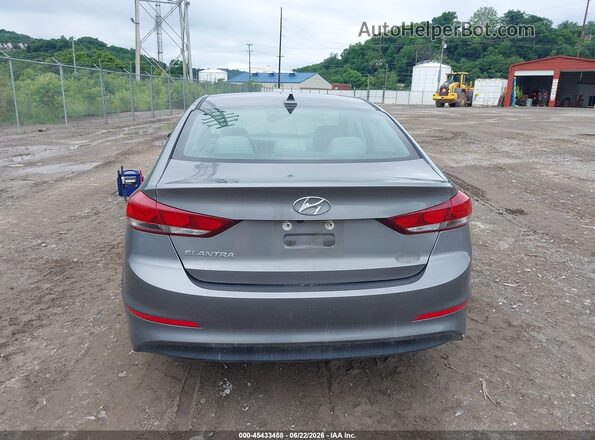 5NPD84LF3JH335968 2018 HYUNDAI ELANTRA Gray 