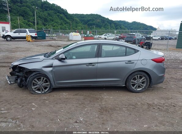 5NPD84LF3JH335968 2018 HYUNDAI ELANTRA Gray Панорамний вид салону 360°