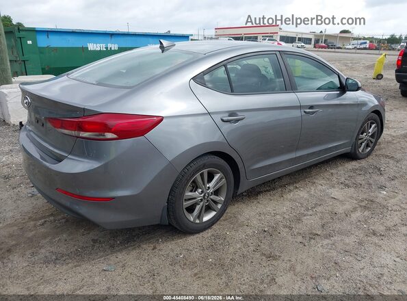 5NPD84LF3JH343908 2018 HYUNDAI ELANTRA Gray Tył prawy