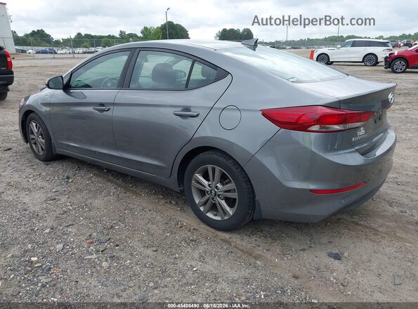 5NPD84LF3JH343908 2018 HYUNDAI ELANTRA Gray Tył lewy