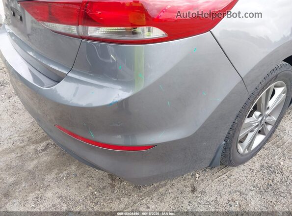 5NPD84LF3JH343908 2018 HYUNDAI ELANTRA Gray 