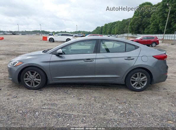 5NPD84LF3JH343908 2018 HYUNDAI ELANTRA Gray Widok wnętrza 360 stopni
