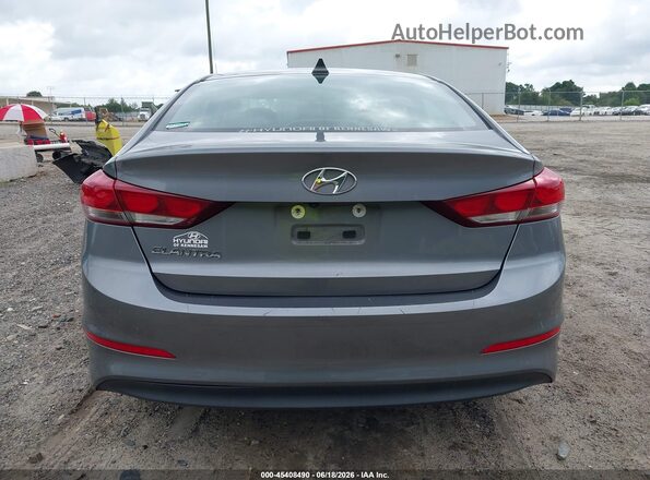 5NPD84LF3JH343908 2018 HYUNDAI ELANTRA Gray 