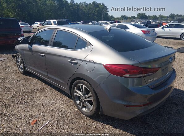 5NPD84LF3JH358831 2018 HYUNDAI ELANTRA Gray Задня ліва чверть