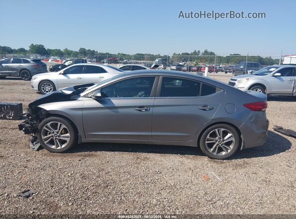 5NPD84LF3JH358831 2018 HYUNDAI ELANTRA Gray 