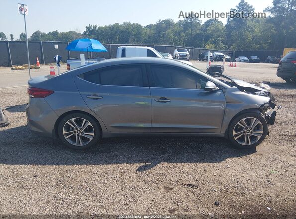 5NPD84LF3JH358831 2018 HYUNDAI ELANTRA Gray Панорамний вид салону 360°