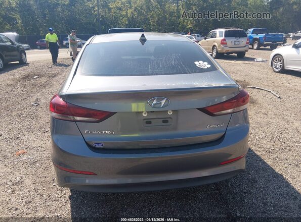 5NPD84LF3JH358831 2018 HYUNDAI ELANTRA Gray 