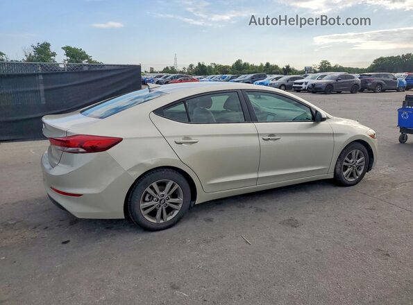 5NPD84LF3JH375175 2018 HYUNDAI ELANTRA Cream Tył prawy