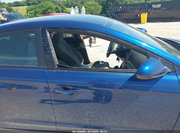 5NPD84LF3KH440706 2019 HYUNDAI ELANTRA Blue Вид спереду