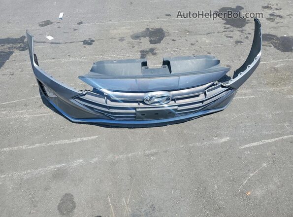 5NPD84LF3KH444674 2019 HYUNDAI ELANTRA Gray 
