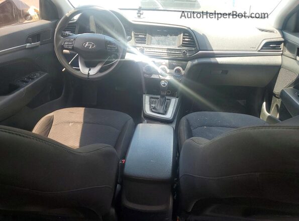 5NPD84LF3KH444674 2019 HYUNDAI ELANTRA Gray 