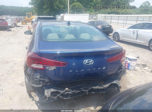 5NPD84LF3KH460292 2019 HYUNDAI ELANTRA Синий 