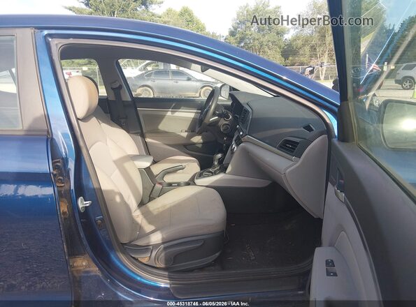 5NPD84LF3KH464231 2019 HYUNDAI ELANTRA Blue 