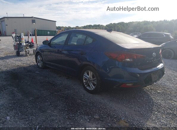 5NPD84LF3KH464231 2019 HYUNDAI ELANTRA Blue 