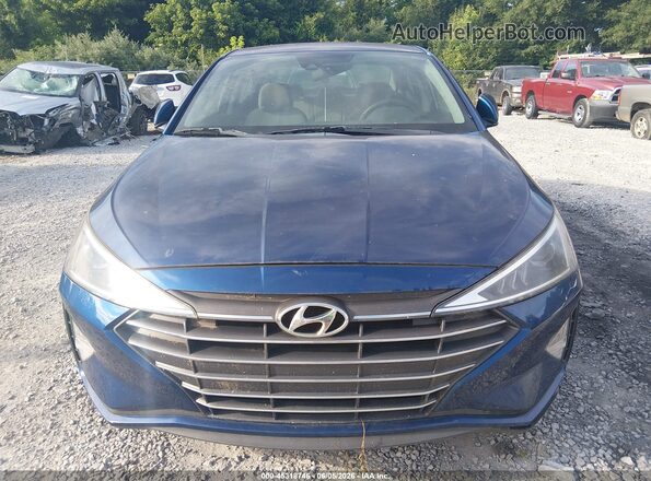 5NPD84LF3KH464231 2019 HYUNDAI ELANTRA Blue 