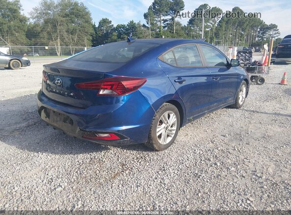 5NPD84LF3KH464231 2019 HYUNDAI ELANTRA Blue 