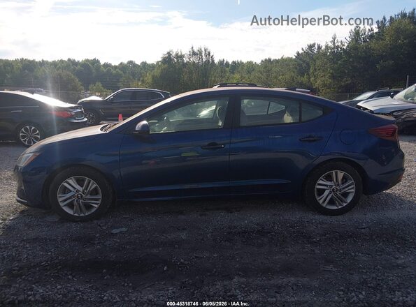 5NPD84LF3KH464231 2019 HYUNDAI ELANTRA Blue 