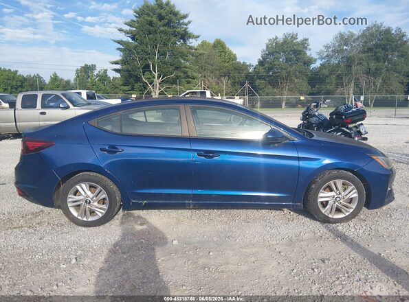 5NPD84LF3KH464231 2019 HYUNDAI ELANTRA Blue 