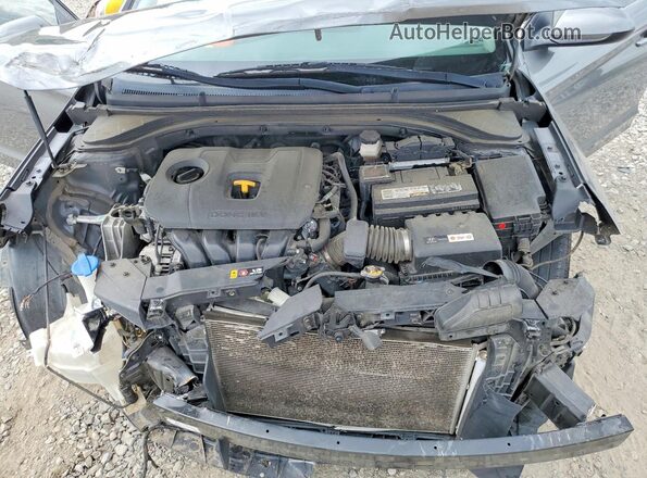 5NPD84LF3KH484298 2019 HYUNDAI ELANTRA Gray უკანა სალონის ხედი