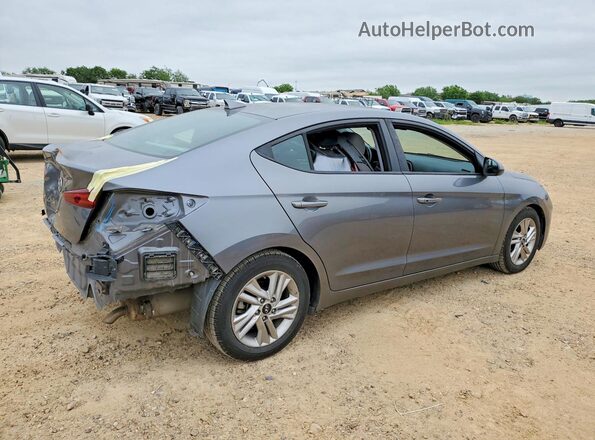 5NPD84LF3KH486603 2019 HYUNDAI ELANTRA Gray 