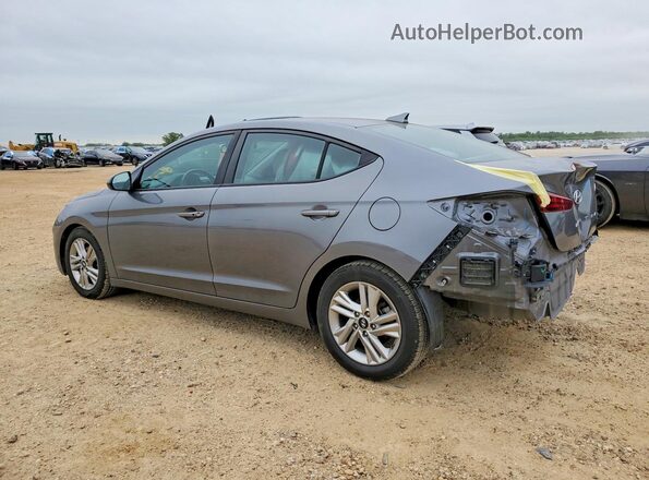5NPD84LF3KH486603 2019 HYUNDAI ELANTRA Gray 