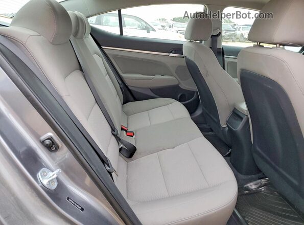 5NPD84LF3KH486603 2019 HYUNDAI ELANTRA Gray 
