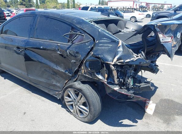 5NPD84LF3KH496192 2019 HYUNDAI ELANTRA Black 