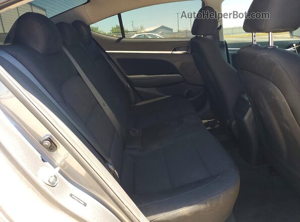 5NPD84LF3LH501313 2020 HYUNDAI ELANTRA Gray Вид задніх сидінь