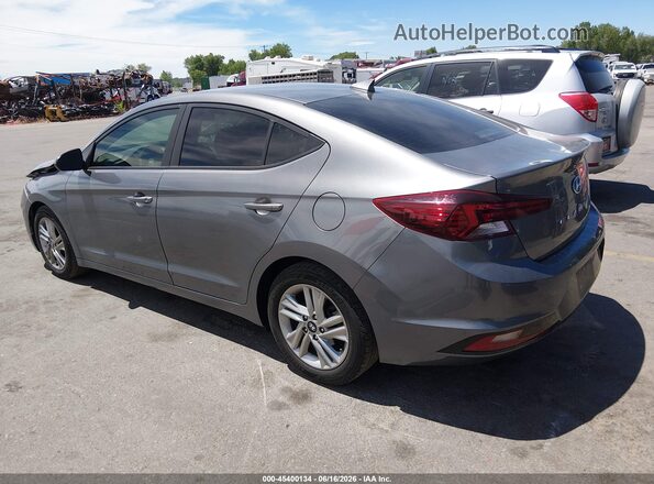 5NPD84LF3LH506107 2020 HYUNDAI ELANTRA Gray უკანა მარცხენა