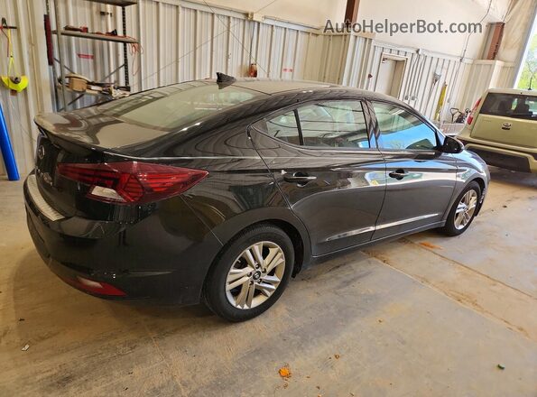 5NPD84LF3LH515034 2020 HYUNDAI ELANTRA Black Trasero derecho