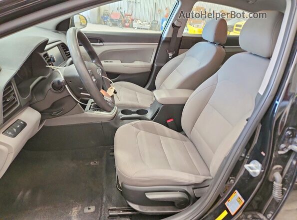 5NPD84LF3LH515034 2020 HYUNDAI ELANTRA Black Vista interior delantera