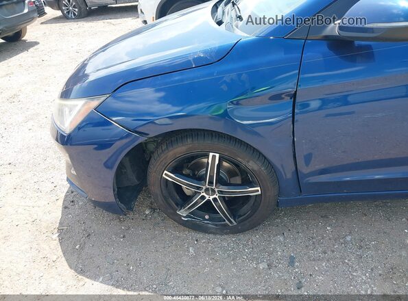 5NPD84LF3LH527443 2020 HYUNDAI ELANTRA Blue წინა ხედი