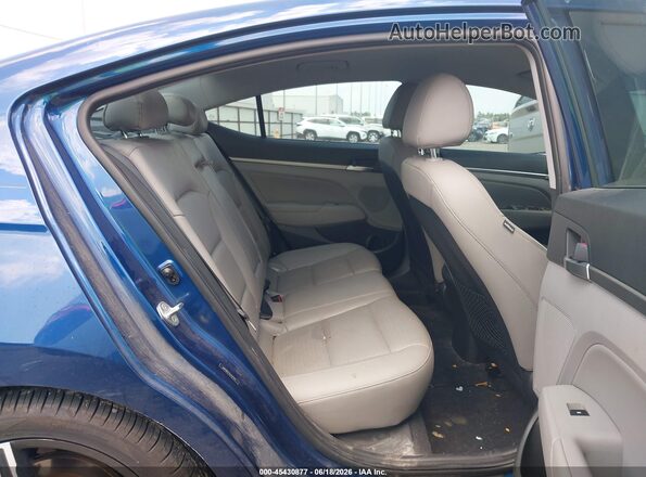 5NPD84LF3LH527443 2020 HYUNDAI ELANTRA Blue VIN კოდის სტიკერის ხედი