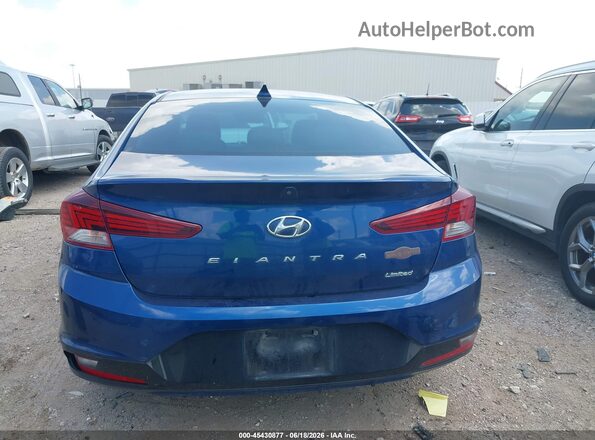 5NPD84LF3LH527443 2020 HYUNDAI ELANTRA Blue 