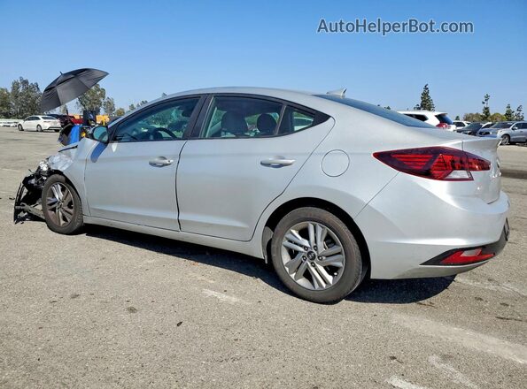 5NPD84LF3LH532769 2020 HYUNDAI ELANTRA Silver Trasero izquierdo
