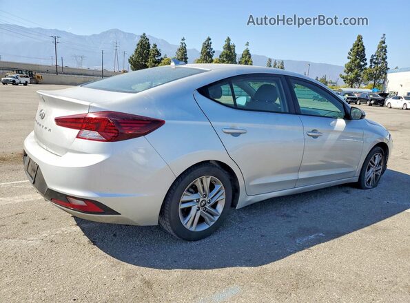 5NPD84LF3LH532769 2020 HYUNDAI ELANTRA Silver Trasero derecho
