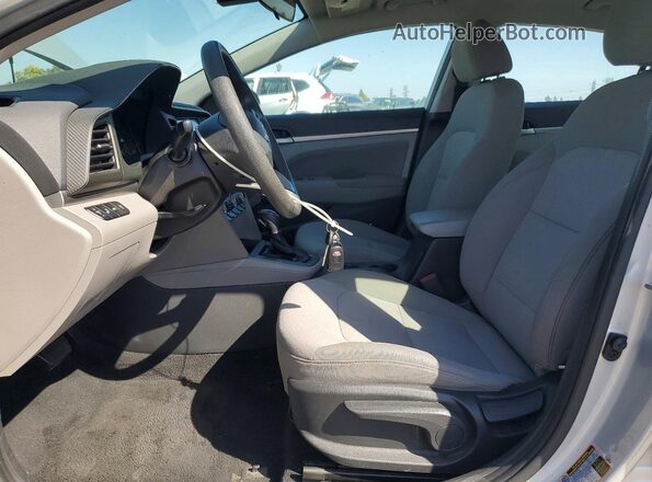 5NPD84LF3LH532769 2020 HYUNDAI ELANTRA Silver Vista interior delantera