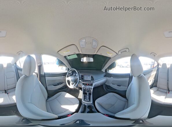 5NPD84LF3LH532769 2020 HYUNDAI ELANTRA Silver Vista de la etiqueta del VIN