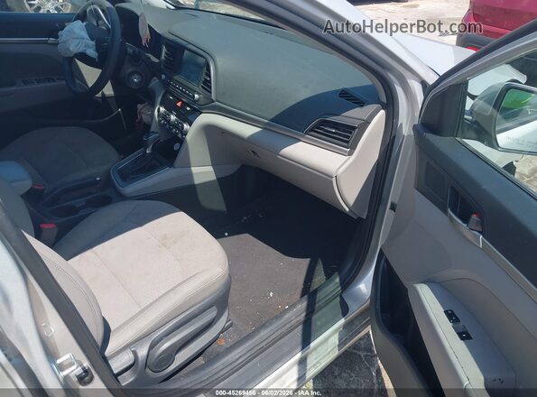 5NPD84LF3LH538670 2020 HYUNDAI ELANTRA Gray Widok wnętrza z przodu