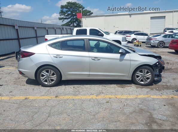 5NPD84LF3LH538670 2020 HYUNDAI ELANTRA Gray Widok wnętrza z tyłu