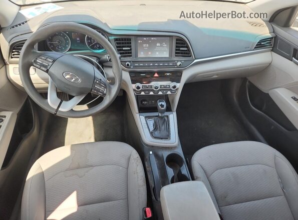 5NPD84LF3LH550883 2020 HYUNDAI ELANTRA Silver 