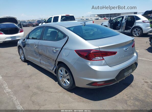 5NPD84LF3LH573256 2020 HYUNDAI ELANTRA Silver Trasero izquierdo