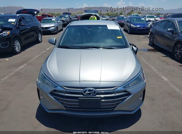 5NPD84LF3LH573256 2020 HYUNDAI ELANTRA Silver Vista del cuadro de instrumentos