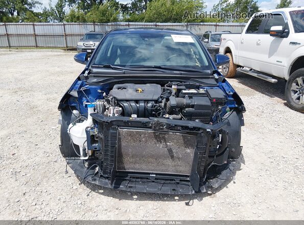 5NPD84LF3LH593393 2020 HYUNDAI ELANTRA Blue Вид задньої частини салону