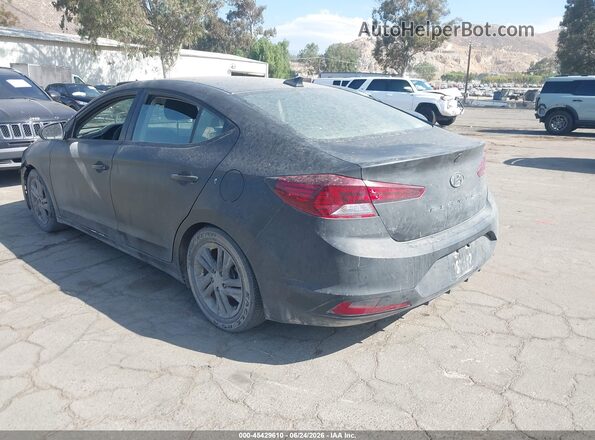 5NPD84LF3LH608118 2020 HYUNDAI ELANTRA Black Հետևի ձախ